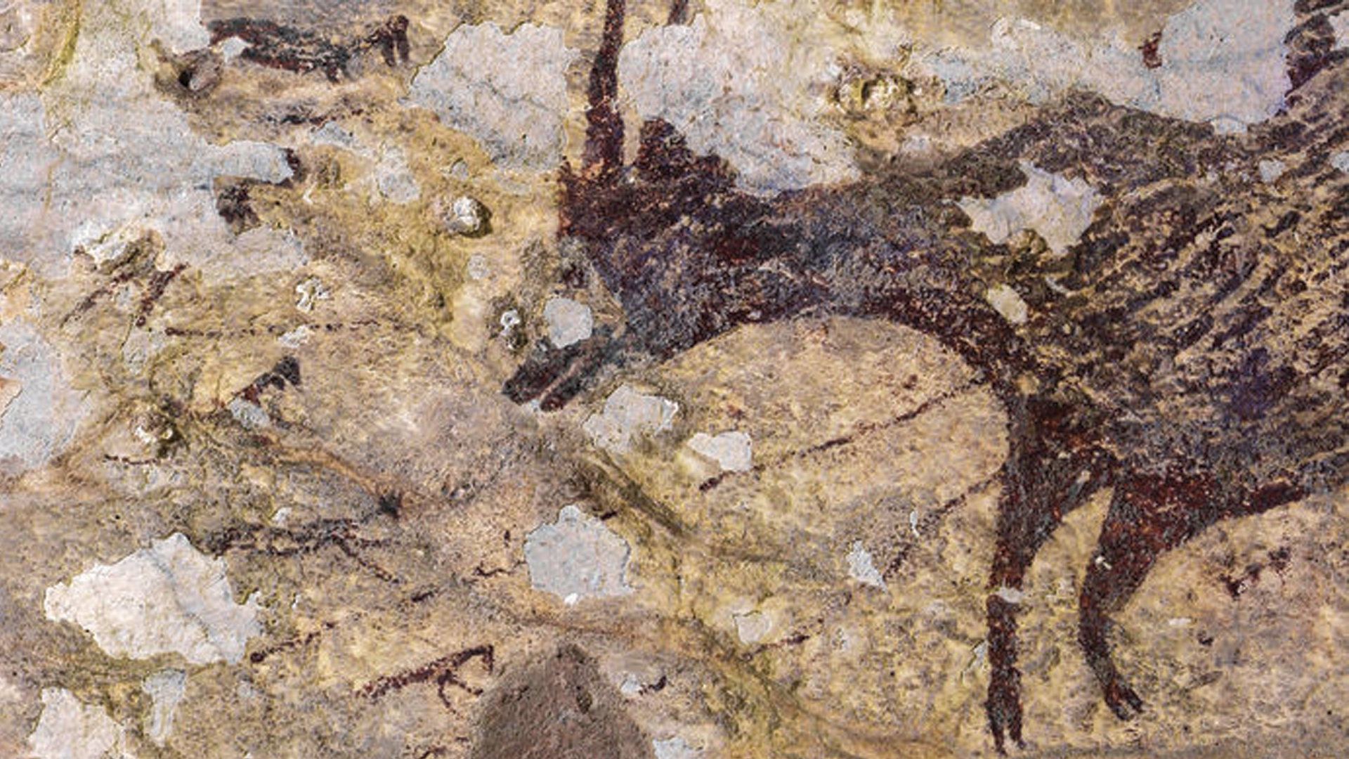 Descubren la obra de arte más antigua de la historia