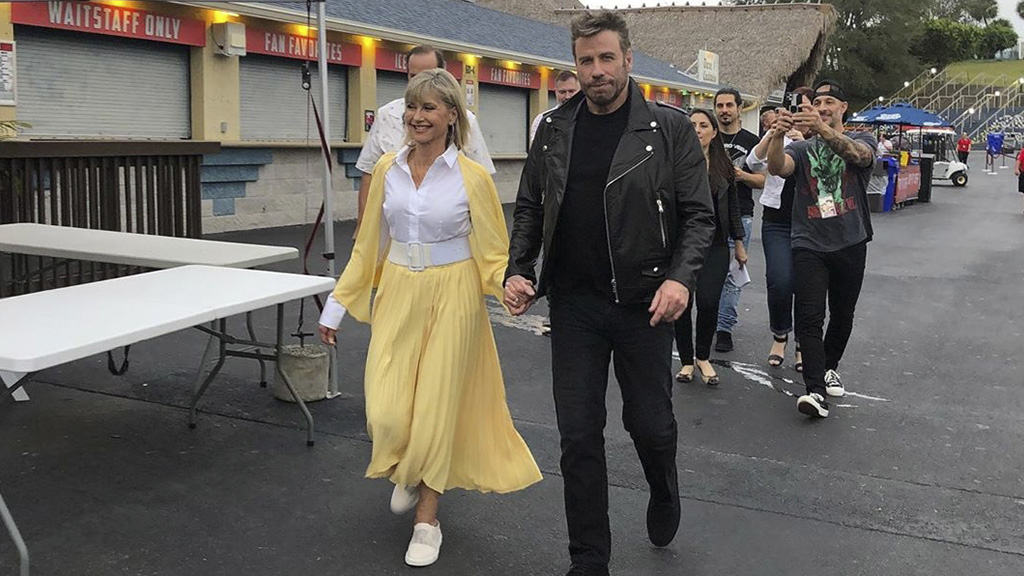 Olivia Newton-John y John Travolta reviven a ‘Sandy’ y ‘Dany’