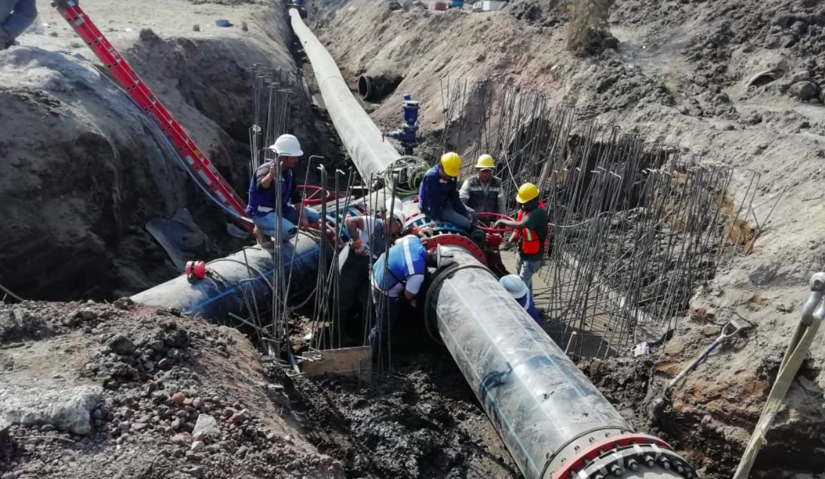 Restablecen suministro de agua en la Ciudad de México y Edomex Restablecen suministro de agua en la Ciudad de México y Edomex