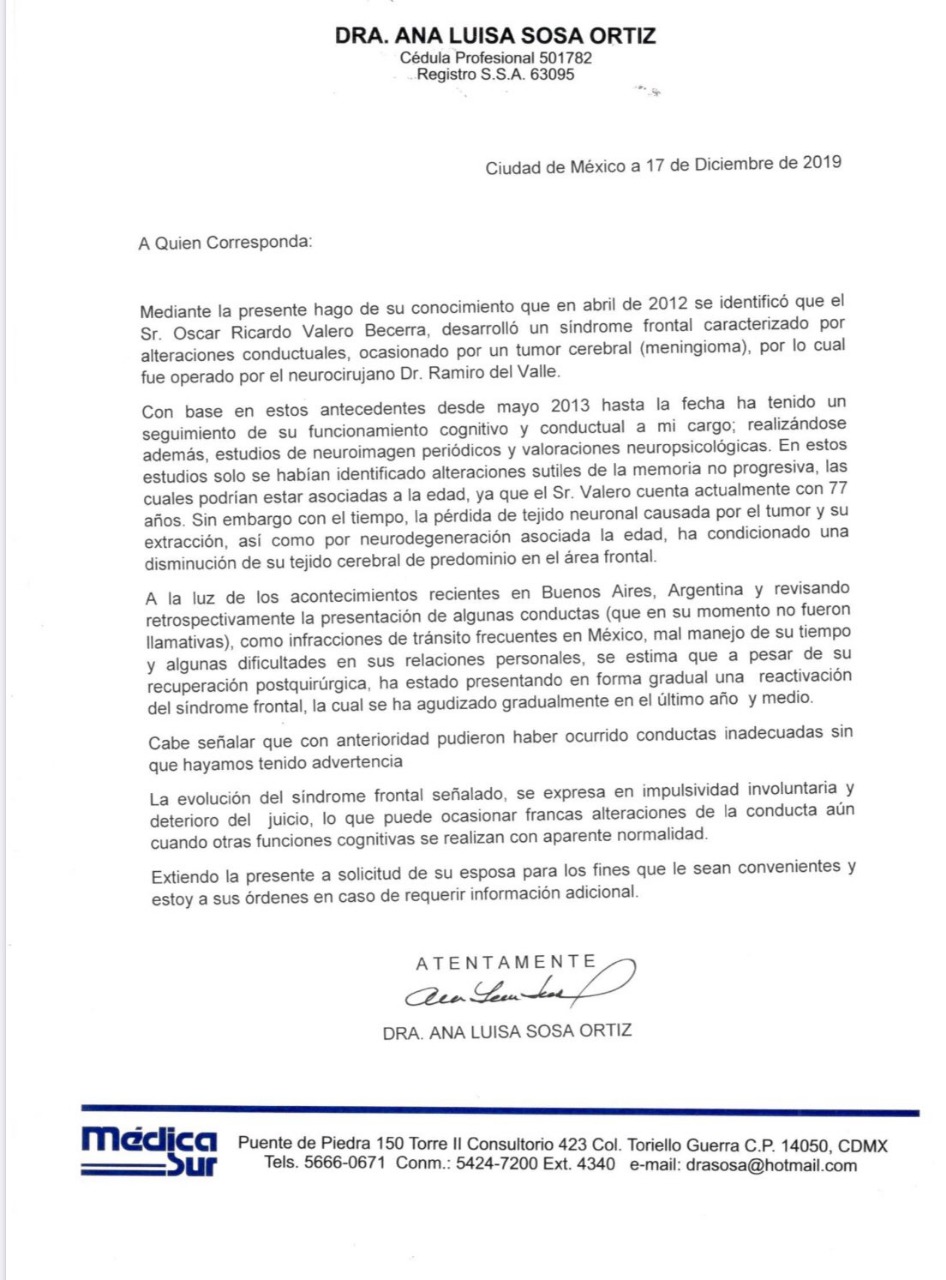 SRE acepta renuncia del Embajador Ricardo Valero por motivos de salud - oscar-ricardo-valero