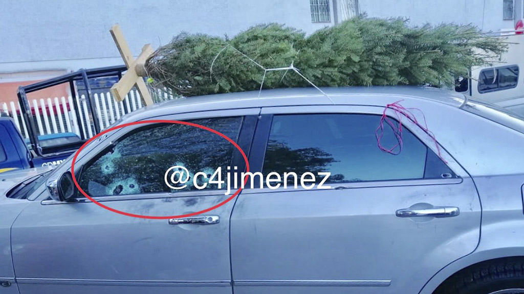 Acribillan a padre de familia al regresar de comprar árbol de Navidad