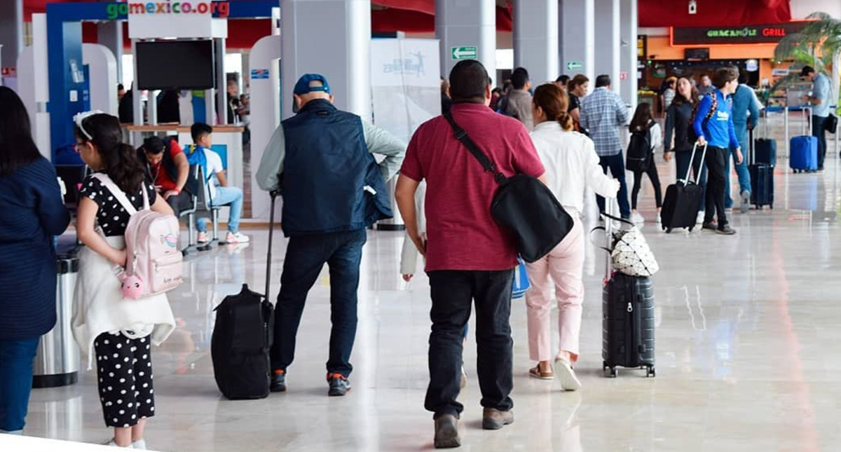 Aeropuerto de Toluca aumenta transporte de pasajeros en tercer trimestre del año