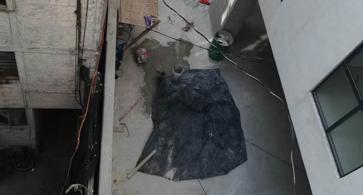 Trabajador muere al caer de andamio a una altura de 24 metros