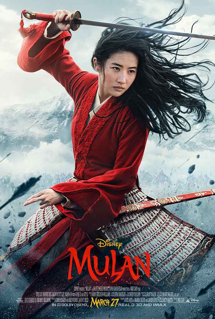 #Video Mulán se muestra leal, valiente y auténtica en nuevo tráiler - poster-de-mulan
