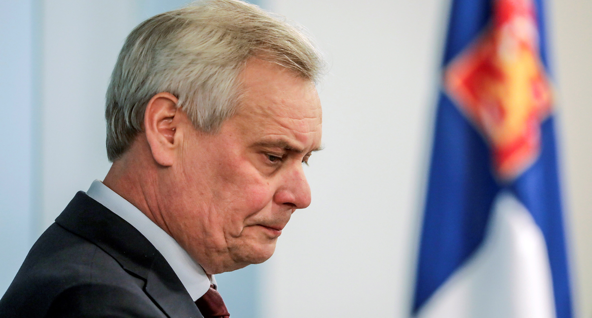 Primer ministro de Finlandia renuncia por huelga del servicio postal