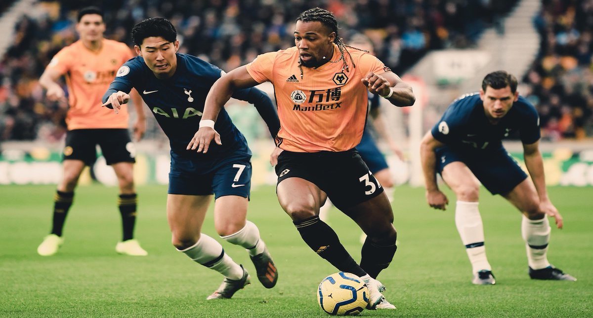 Asistencia de Raúl Jiménez en derrota de Wolves ante Tottenham