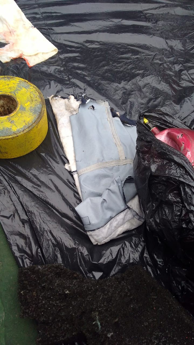 Llevan restos humanos de avión siniestrado en Chile a base militar - restos-del-avion-siniestrado-en-chile