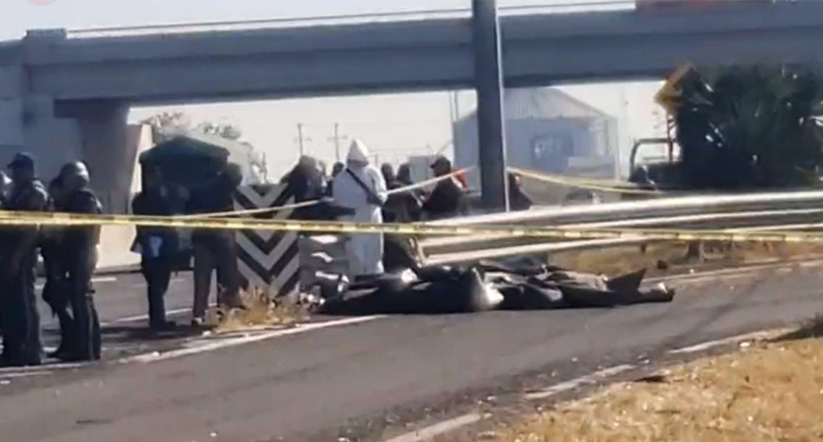 Encuentran restos humanos sobre carretera de Villagrán, Guanajuato