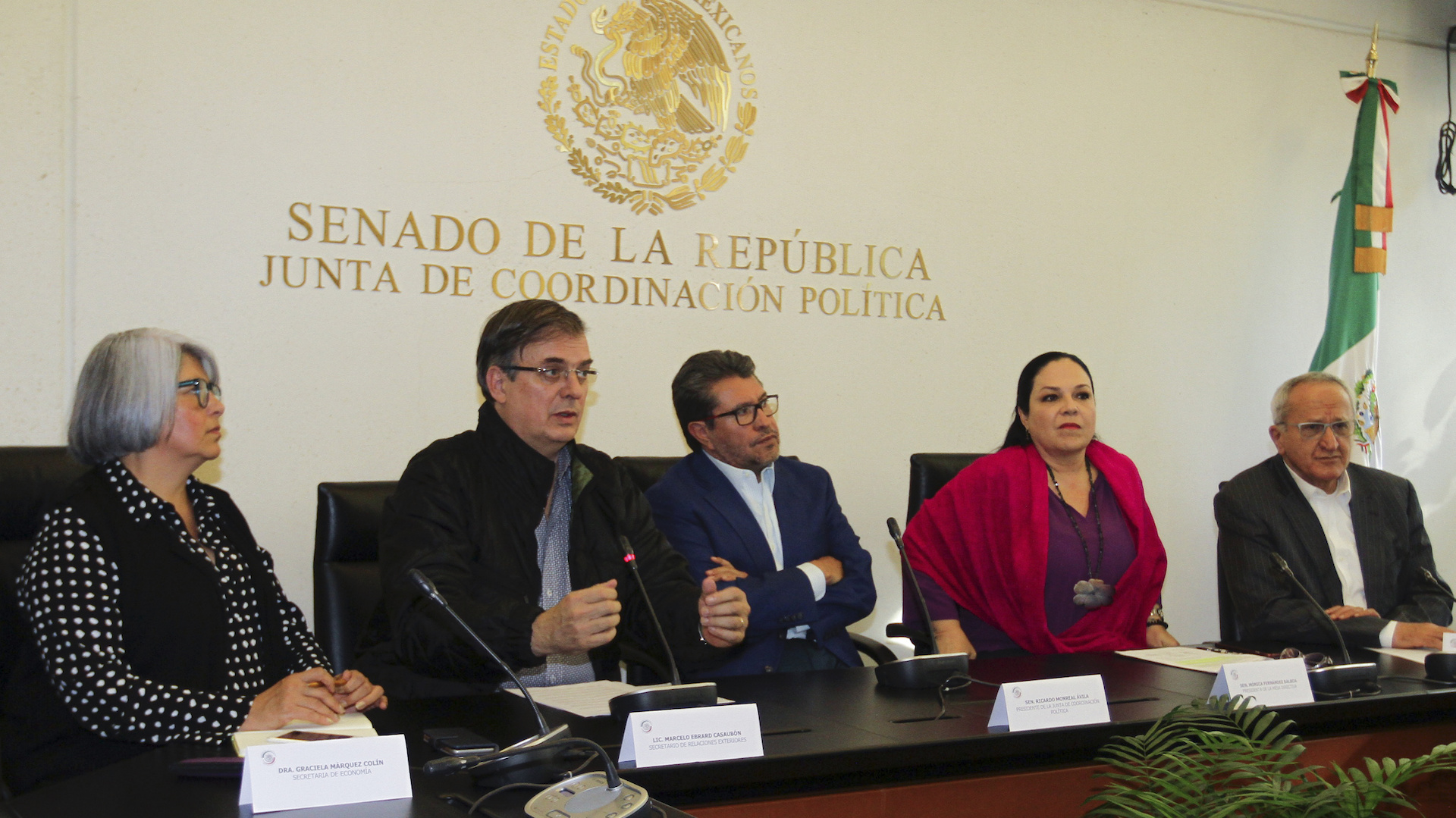 Trazan “líneas rojas” para modificar T-MEC; SRE y Senado cierran filas