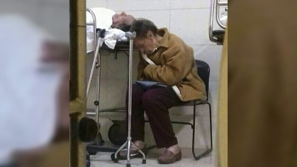 “No te voy a dejar solo”, asegura mujer a su esposo hospitalizado