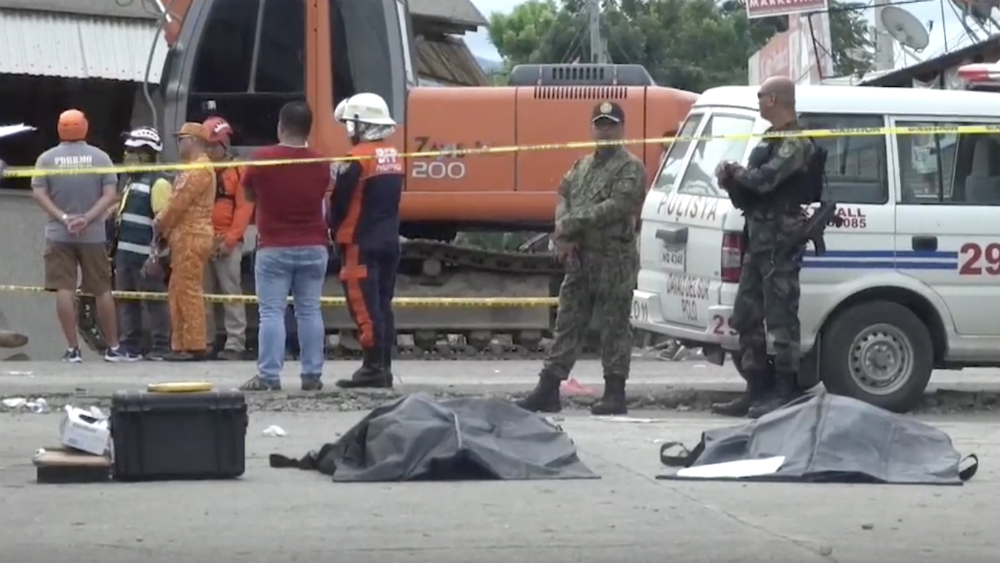 Ya son 11 los muertos por terremoto en Filipinas