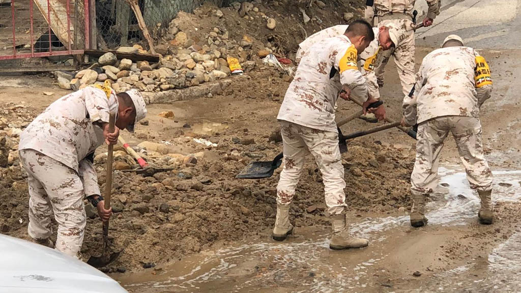 Lluvias provocan inundaciones y derrumbes en Tijuana