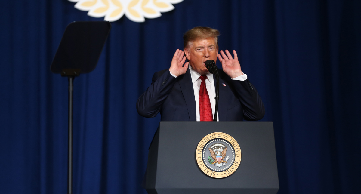 Trump afirma que el “impeachment” ha disparado su nivel de popularidad