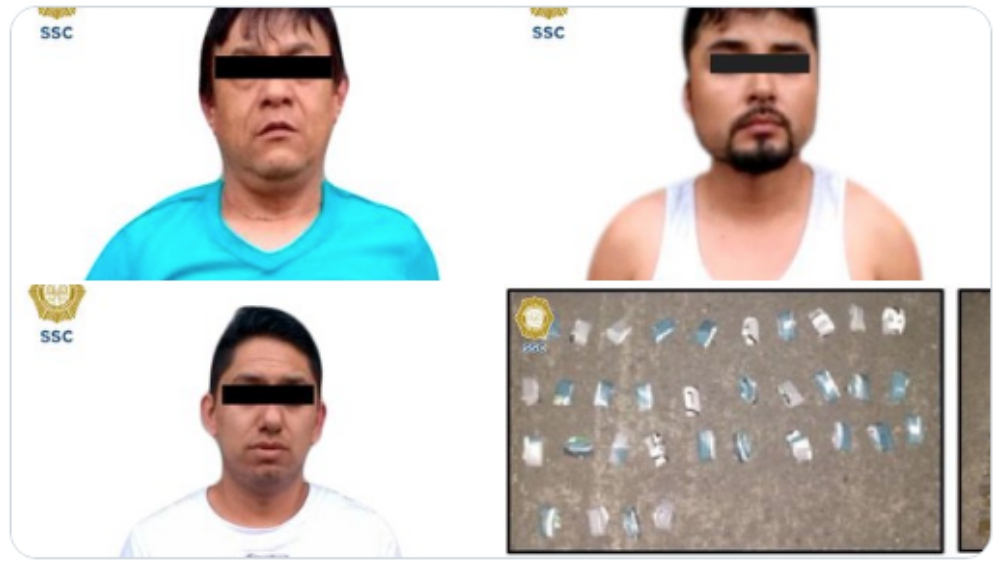 Detienen a tres presuntos integrantes de la Unión Tepito - union-tepito