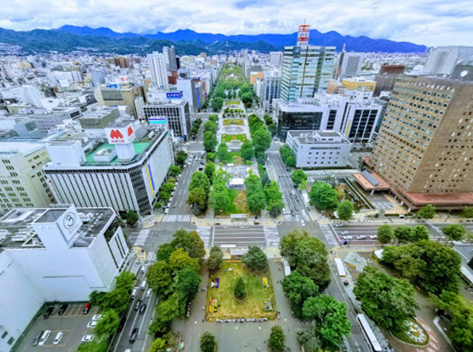 Aprueban nueva sede para maratón de Juegos Olímpicos por calor excesivo - vista-aerea-del-parque-odori