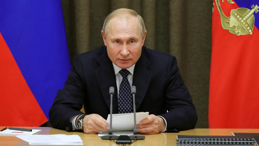 Expansión de OTAN es una amenaza para Rusia, afirma Putin