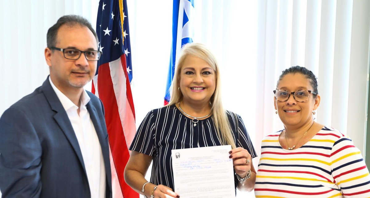 Wanda Vázquez formaliza su candidatura a la gobernación de Puerto Rico