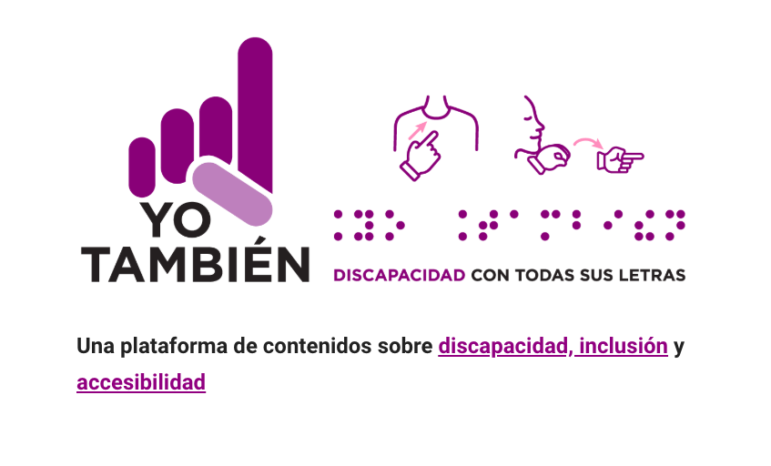 Crean Yo También, medio especializado en discapacidad en México - yotambiencom