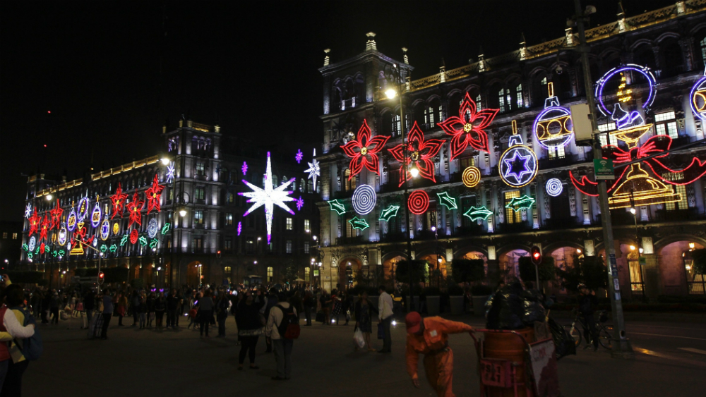 Ciudades de México ya se iluminan para la Navidad