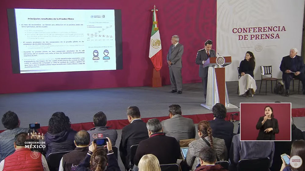 Incorporación de trabajadores domésticos al IMSS busca visibilizarlos, afirma Robledo Incorporación de trabajadores domésticos al IMSS busca visibilizarlos, afirma Robledo