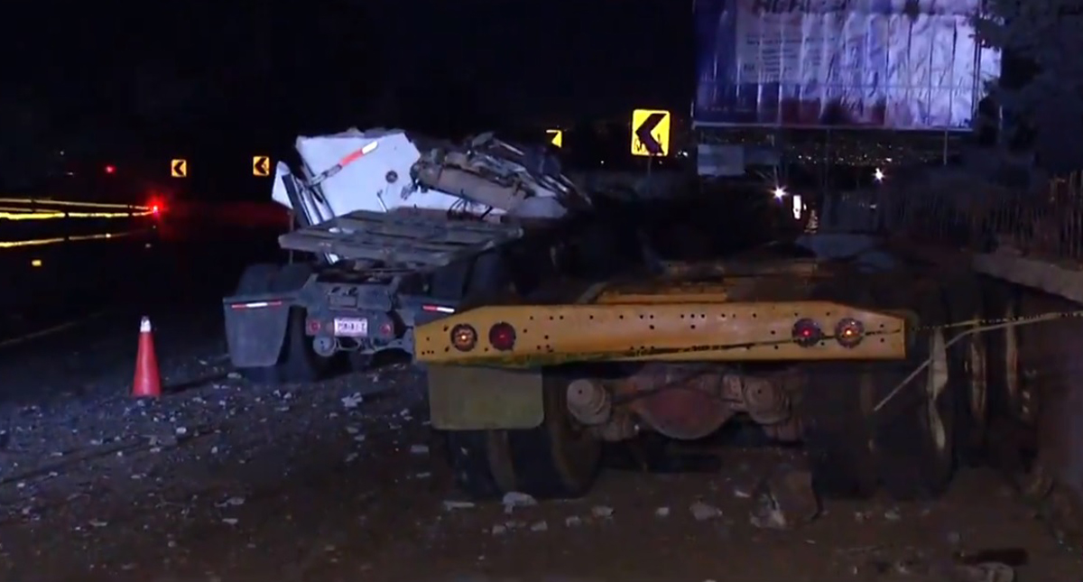 Accidente en la México-Cuernavaca deja dos hombres muertos