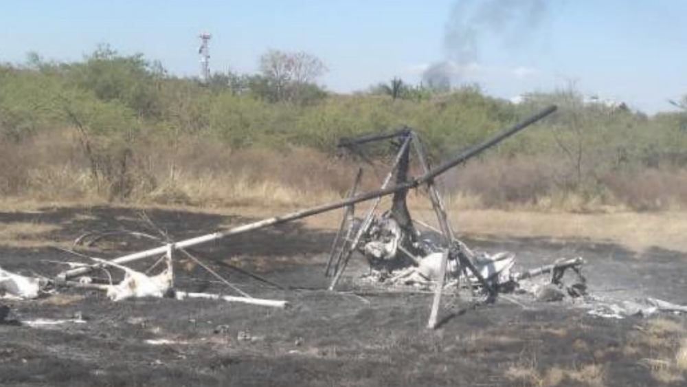 Cae aeronave en Morelos; muere el alcalde de Ocuilan