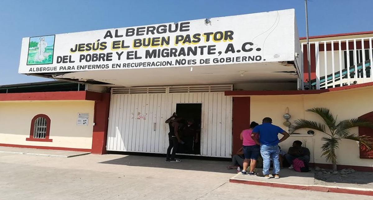 Migrantes viven con miedo y precariedad en albergues del sur de México