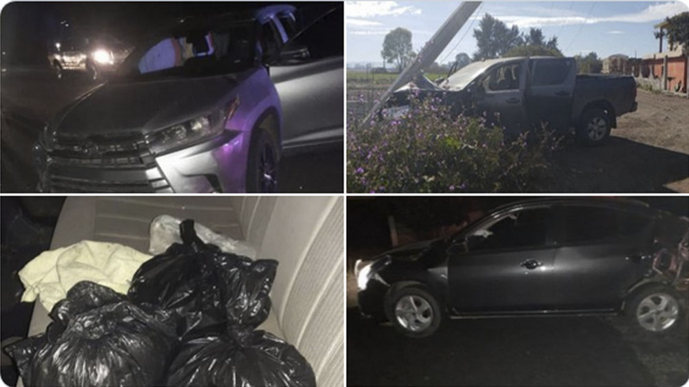 Aseguran vehículos, droga y equipo táctico en Michoacán