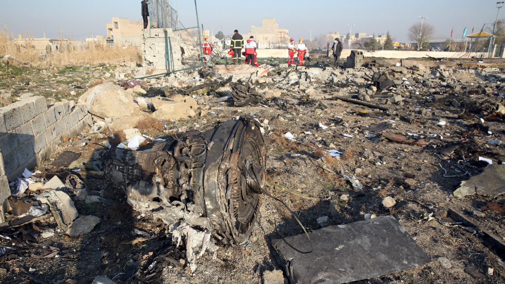 Irán condena a 10 militares a la cárcel por el derribo del avión ucraniano - avion-ucraniano-teheran-iran