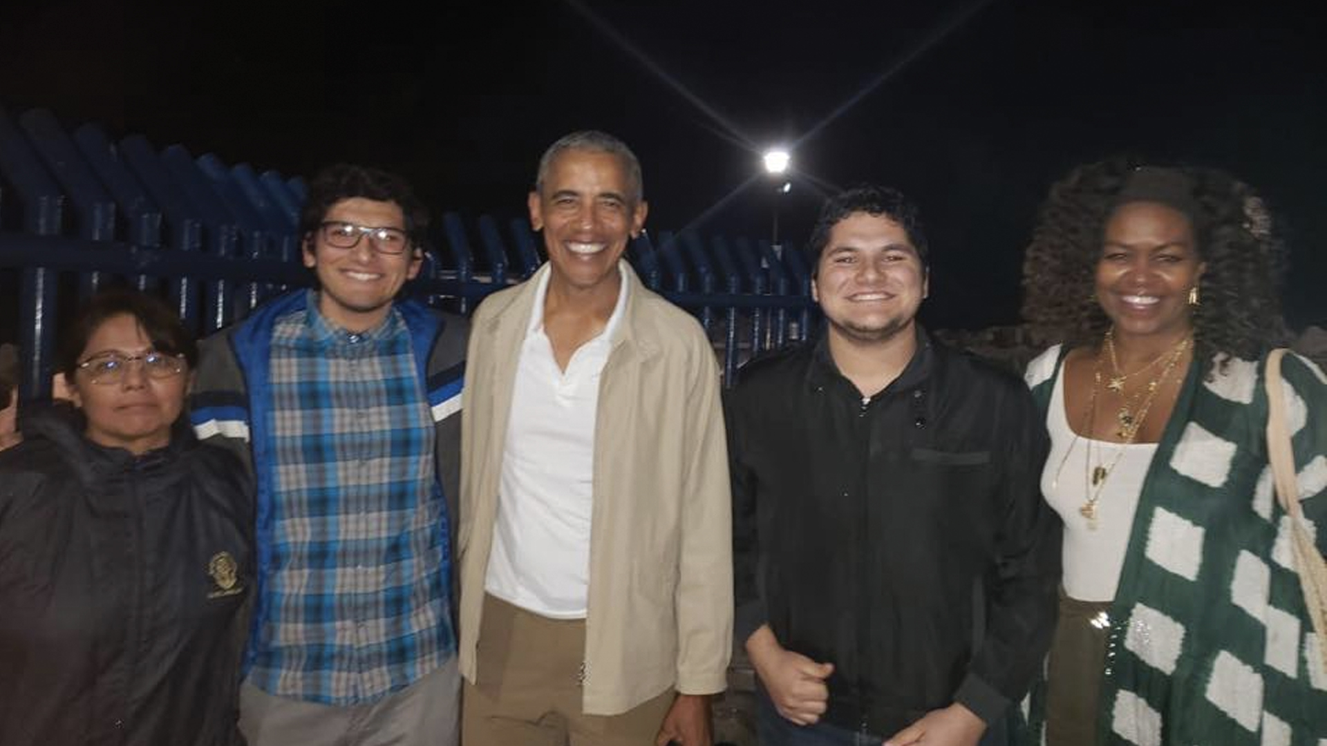 Barack y Michelle Obama visitan Loreto, BCS