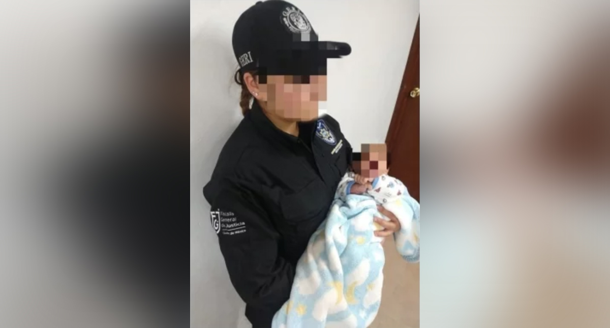 Recuperan a bebé sustraído en la Doctores; hay cuatro detenidos