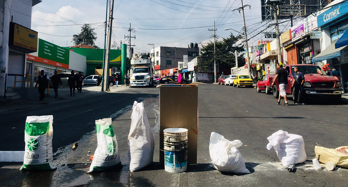 Manifestantes liberan Calzada de Las Águilas tras 20 horas