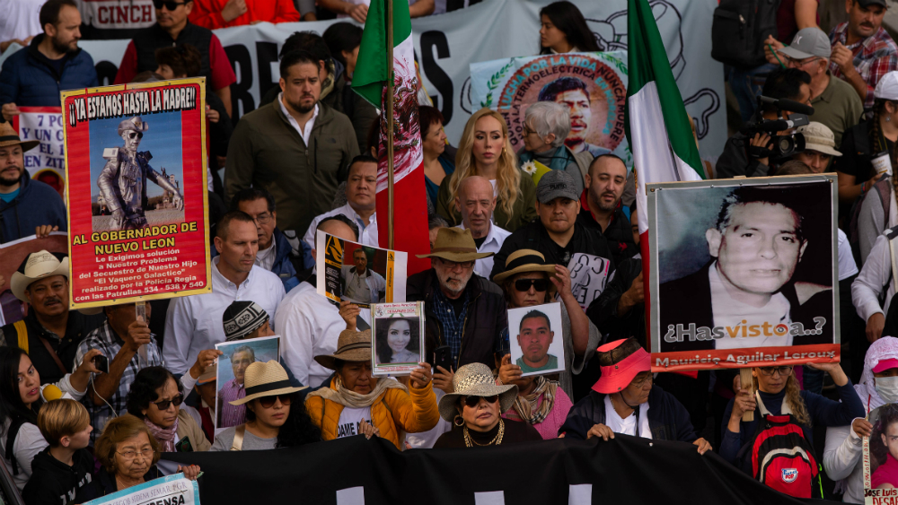 Pide CNDH garantizar seguridad a la Caminata por la Verdad, Justicia y Paz