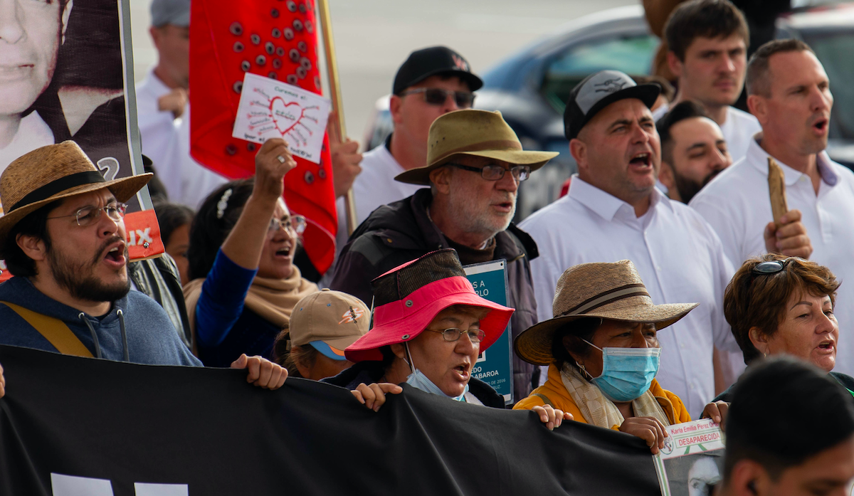 “Va a haber verdad y justicia para ellos”: Sánchez Cordero sobre caminata