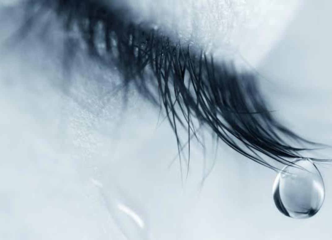 El agua que emana del llanto