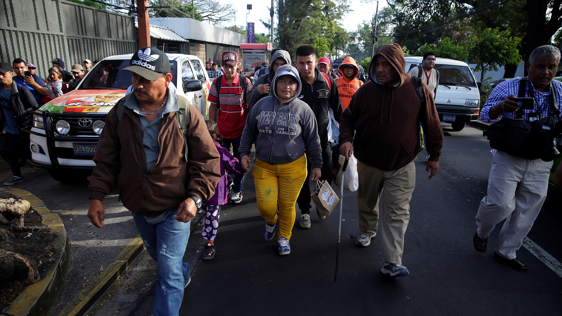 Nueva caravana migrante ya se encuentra en Guatemala - caravana-migrante-de-el-salvador