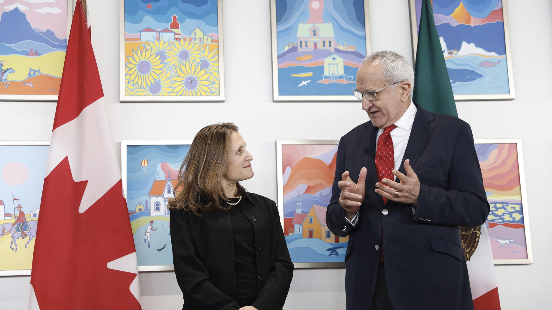 “Muchas gracias, amigos”: Chrystia Freeland a México en presentación del T-MEC