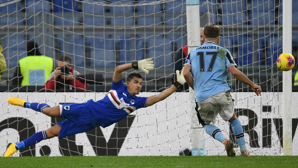 Lazio y Ciro Immobile siguen imparables en Serie A