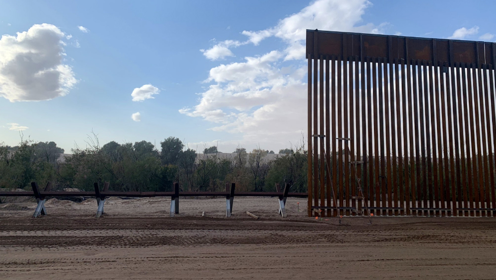 EE.UU. presume de haber construido ya 160 kilómetros del muro fronterizo EE.UU. presume de haber construido ya 160 kilómetros del muro fronterizo