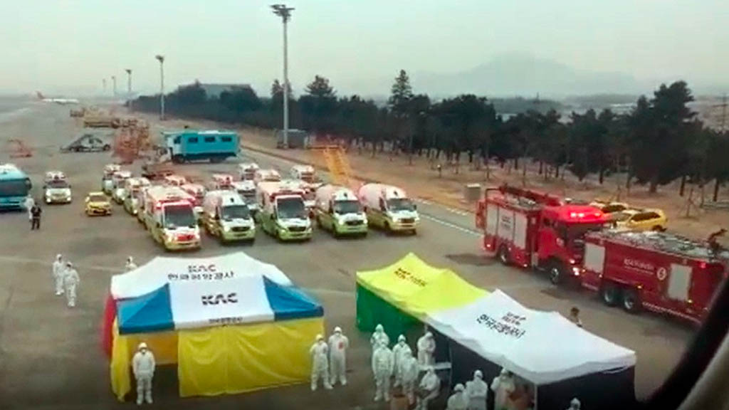 Corea del Sur completa evacuación de sus ciudadanos de Wuhan - corea-del-sur-wuhan-ciudadanos-evacuacion