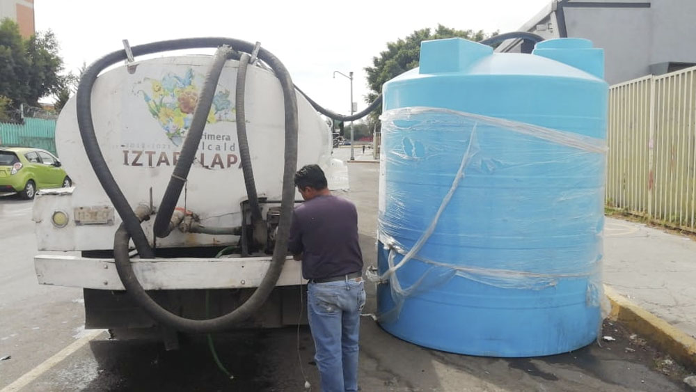 Corte de agua en Iztapalapa afecta 34 colonias y cuatro hospitales