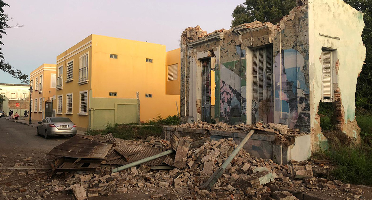 Confirman primera muerte por temblor en Puerto Rico Confirman primera muerte por temblor en Puerto Rico