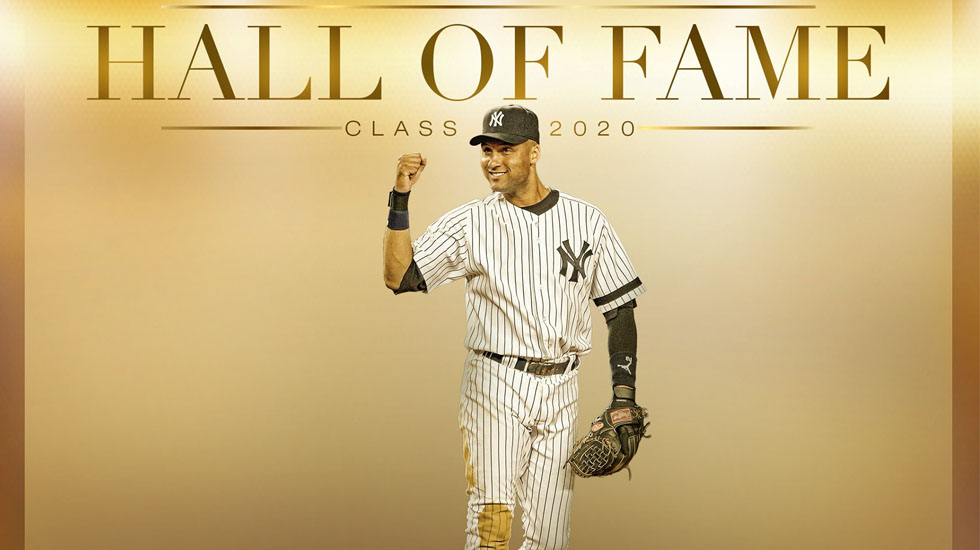 Derek Jeter irá al Salón de la Fama del Béisbol