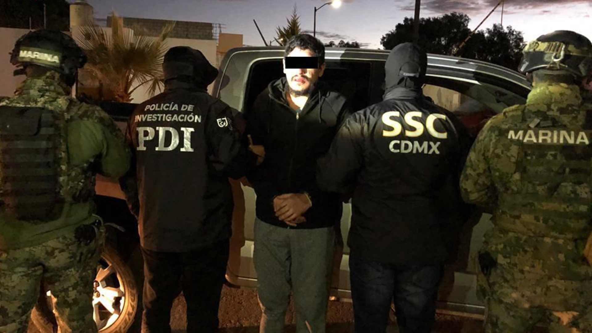 Juez ordena liberación de 'El lunares', presunto líder de 'La Unión Tepito' - detencion-de-el-lunares-en-la-cdmx