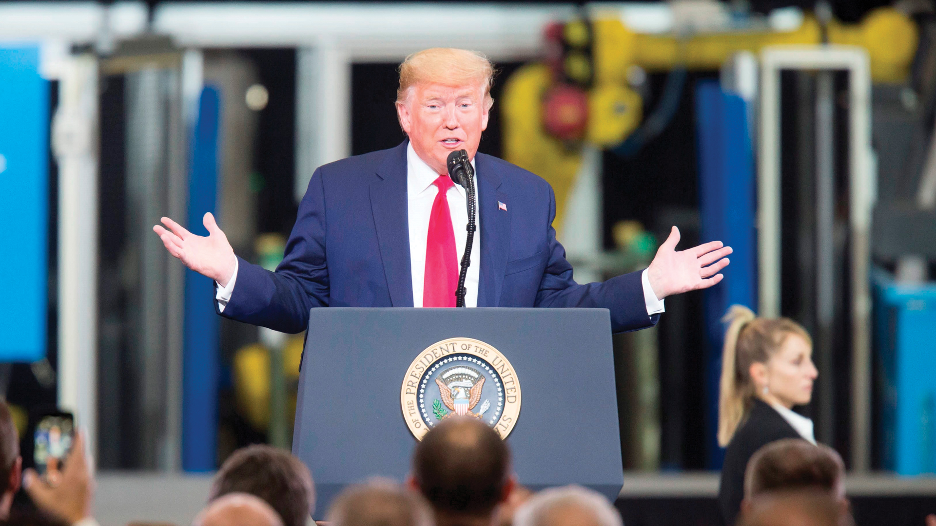 Aliados de Trump presionan para cerrar juicio político esta semana