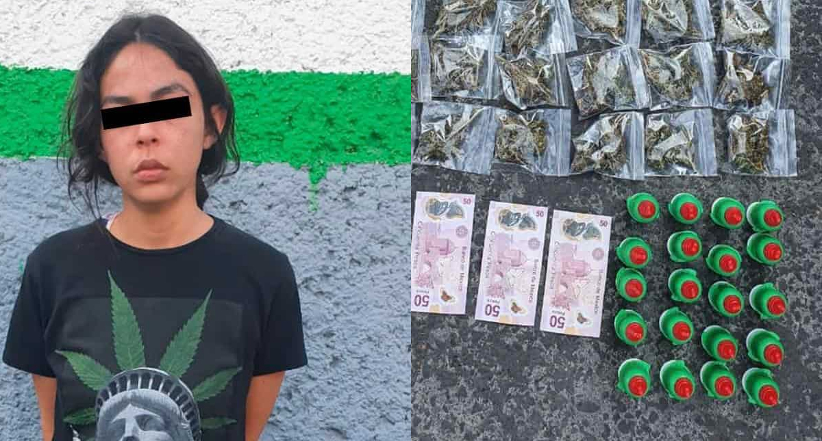 Detienen en CU a una mujer y dos hombres por vender dulces con mariguana