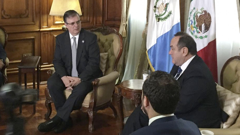 Ebrard anuncia diálogo bilateral con Guatemala por migración