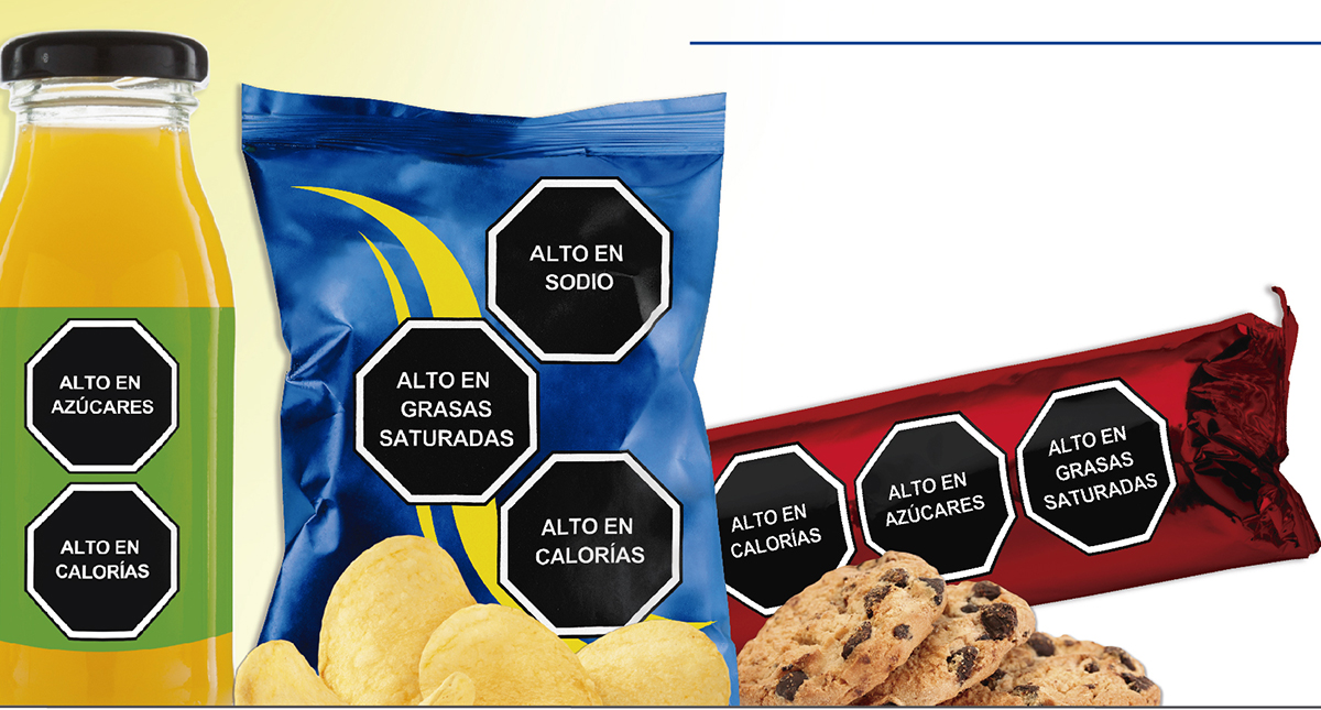 Empresarios analizan presentar amparos contra etiquetado frontal de alimentos