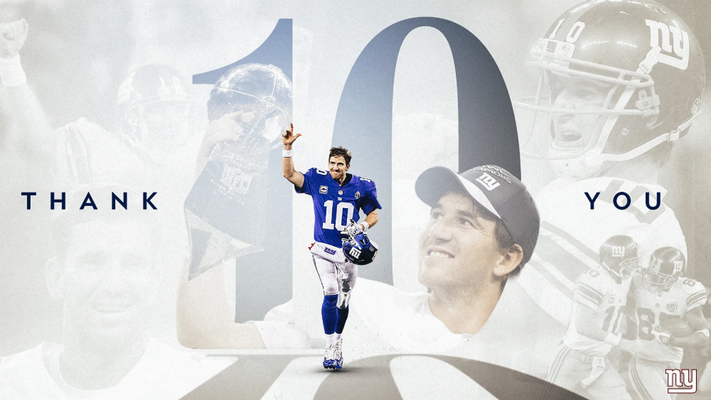 Gigantes de Nueva York anuncia el retiro de Eli Manning