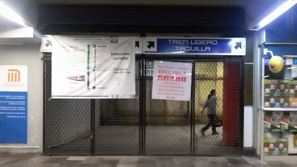 Tren Ligero capitalino inicia operaciones una hora tarde por sindicato